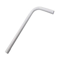 Tubo de descarga de sobrepor com curva 150x40mm Astra