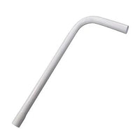 Tubo de descarga de sobrepor com curva 150x40mm Astra