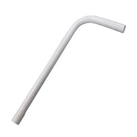 Tubo de descarga de sobrepor com curva 150x40mm Astra
