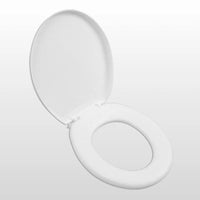 Assento Sanitário Almofadado Convencional Astra Branco