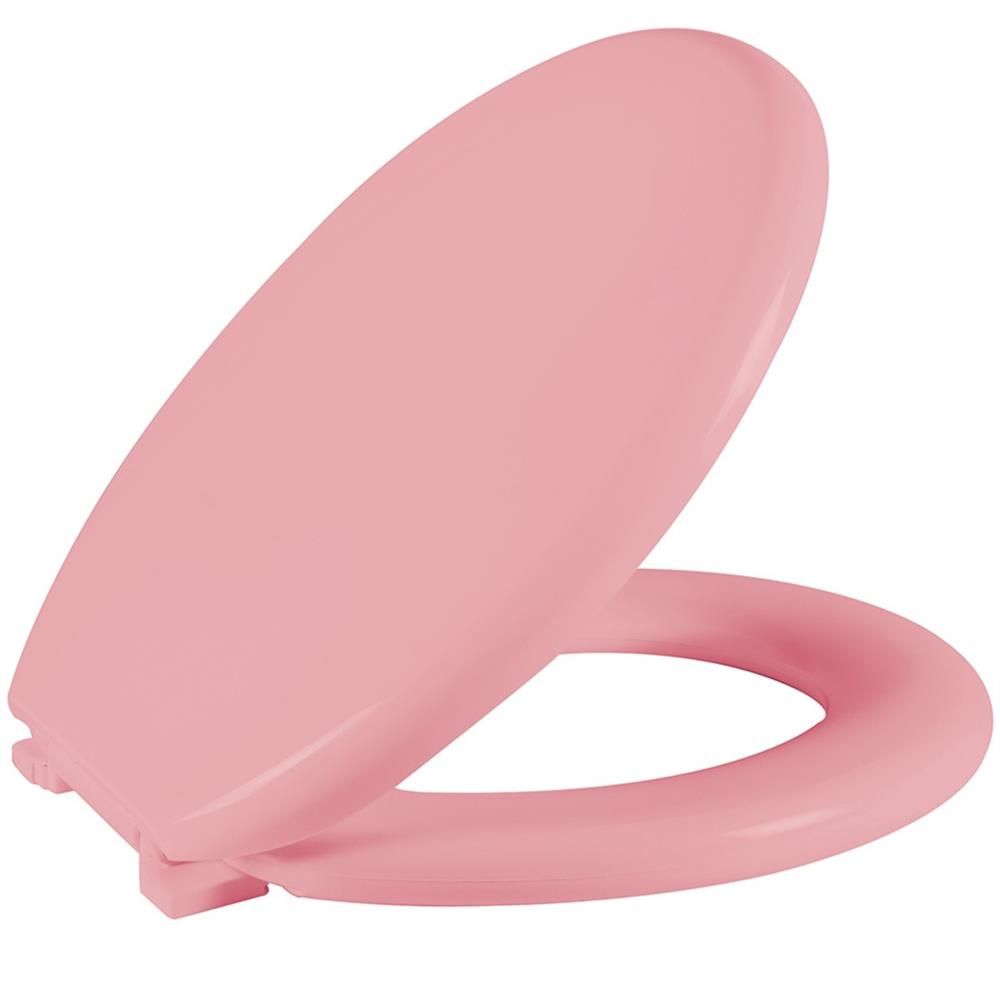 Assento Sanitário Almofadado Convencional Astra Rosa RS1