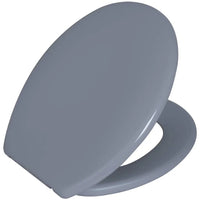 Assento Sanitário Oval Soft Astra Cinza Claro