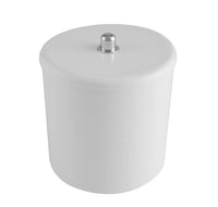 Cesto Multiuso com Tampa 20x25cm Branco Astra