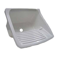 Tanque De Lavar Roupa Astra 22l Com Esfregador Cinza 47x43x27cm