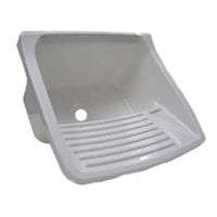 Tanque De Lavar Roupa Astra 22l Com Esfregador Cinza 47x43x27cm