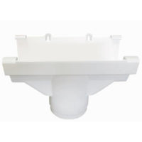 Bocal De Saída Para Calha Astra 100mm Branco