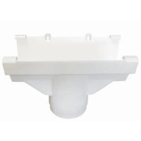 Bocal De Saída Para Calha Astra 100mm Branco