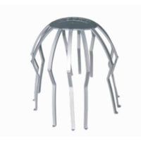 Anti Folha Para Calha Astra Encaixe 70 A 110 Mm Cinza