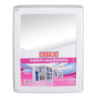 Armário De Sobrepor Astra Com Espelho 30x37x11cm Branco