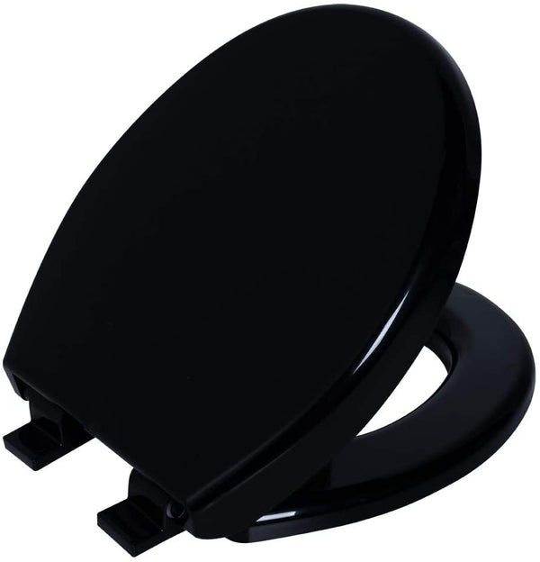Assento Sanitário Oval Soft Close Astra Preto