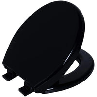 Assento Sanitário Oval Soft Close Astra Preto
