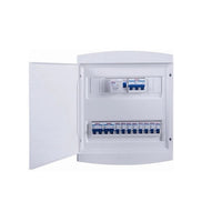 Quadro De Distribuição De Embutir 18 A 24 Disjuntores Astra Com Porta