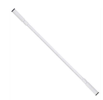 Varão extensível para cortina Astra 135 a 148cm branco