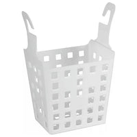Cesto Para Prendedor De Roupas Com Ganchos Astra Branco