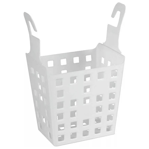 Cesto Para Prendedor De Roupas Com Ganchos Astra Branco