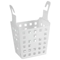 Cesto Para Prendedor De Roupas Com Ganchos Astra Branco