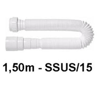 Sifão Sanfonado Universal Astra 1,5m Branco