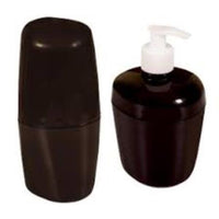 Kit Porta Escova E Sabonete 2 Peças Astra Preto