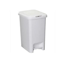 Lixeira Astra Dupla Abertura Com Pedal 10l Branca