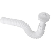 Sifão Sanfonado Universal Com Válvula Astra Branco