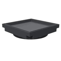 Ralo Oculto Quadrado Universal 10x10cm Astra Cinza