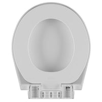 Assento Sanitário Almofadado Astra Soft Close Click Branco