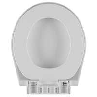Assento Sanitário Almofadado Astra Soft Close Click Branco