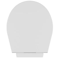 Assento Sanitário Almofadado Astra Soft Close Click Branco