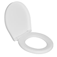 Assento Sanitário Almofadado Astra Soft Close Click Branco