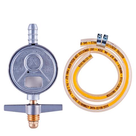 VALV.GAS C/MANG.1,20CM S/PARAF.ALIANCA 505/01 BL