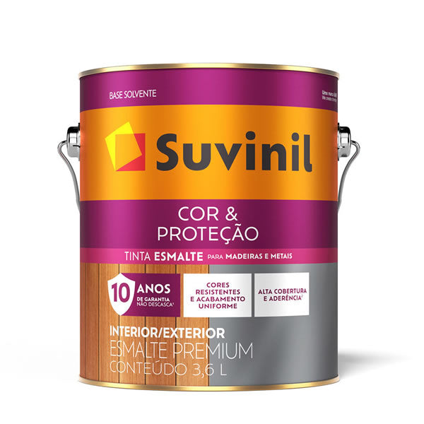 SUVINIL ESMALTE BRILH.3,6LTS BRANCO