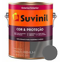 Esmalte Fosco Suvinil Grafite Claro 3,6l