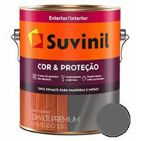 Esmalte Fosco Suvinil Grafite Claro 3,6l