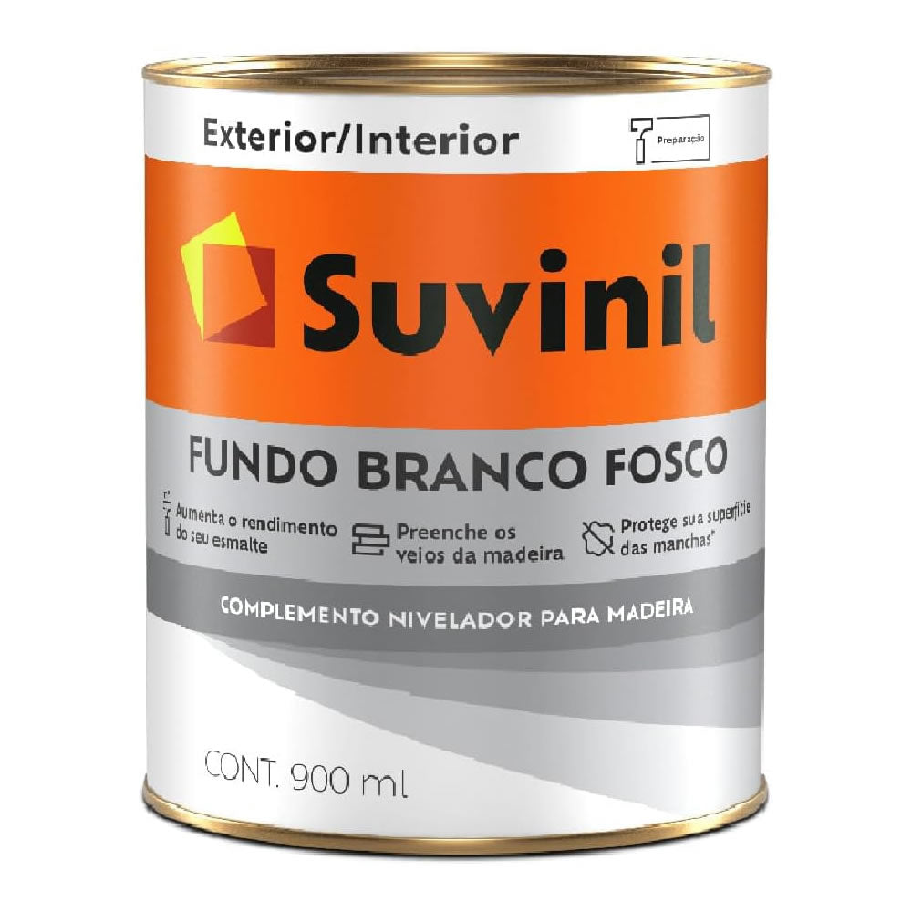 Fundo Branco Fosco Suvinil 900ml
