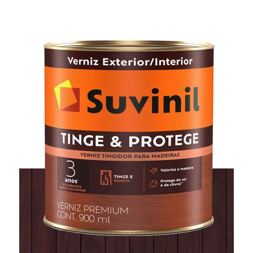 Verniz Tingidor Suvinil Mogno 900ml