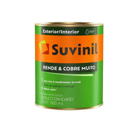 Tinta Suvinil Acrílico Rende Muito Fosco Branco Neve 9 Litros