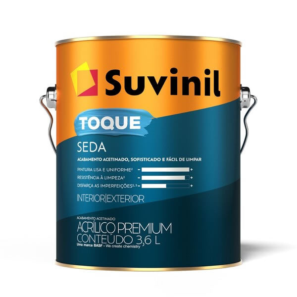 Tinta Suvinil Toque De Seda Branco Neve 3.6l