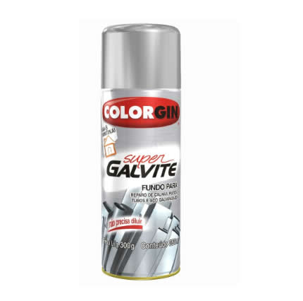TINTA SPRAY COLORGIN SUPER GALVITE 350ML