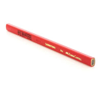 Lápis De Carpinteiro Vermelho Faber Castell