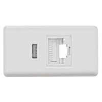 Modulo Tomada Para Telefone Rj11 Tramontina Branco