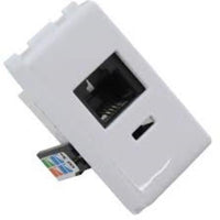 Módulo Tomada RJ45 Cat 6 Tramontina Liz Branca