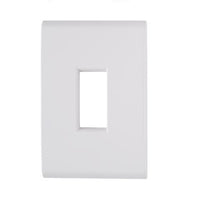 Placa 4x2 Vertical Para Tomada Tramontina Liz Branca