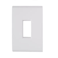 Placa 4x2 Vertical Para Tomada Tramontina Liz Branca