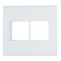 Placa 4x4 4 Postos Tramontina Liz Branca