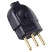 Plug Macho 2p+t 20a Preto Tramontina