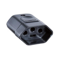 Plug Fêmea 2 Polos 10A Preto Tramontina