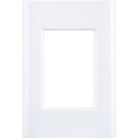 Placa 4x2 Com 3 Postos Tramontina Giz Branco