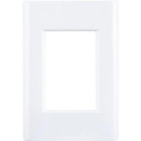 Placa 4x2 Com 3 Postos Tramontina Giz Branco