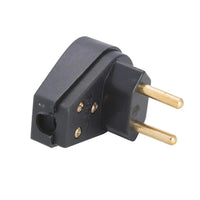 Plug Macho 90 Graus 2P 20A Preto Com Prensa Cabo Tramontina
