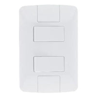 Conjunto 2 Interruptores Paralelos 6A 250V Aria Tramontina Branco